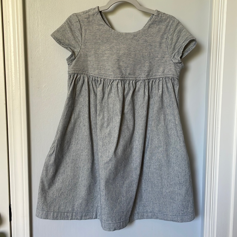 Cotton short-sleeve dress